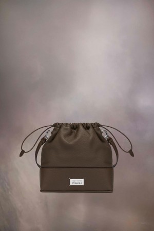 Maison Margiela 5AC Daily Drawstring Backpack Small Bruna | SE_MM97917