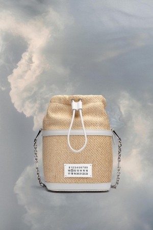 Maison Margiela 5ac Bucket Small Khaki | SE_MM12529