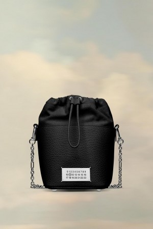 Maison Margiela 5ac Bucket Small Svarta | SE_MM82330