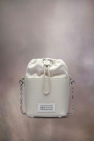 Maison Margiela 5ac Bucket Small Vita | SE_MM31344