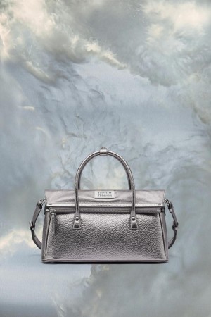 Maison Margiela 5ac East West Handbag Silver | SE_MM17518