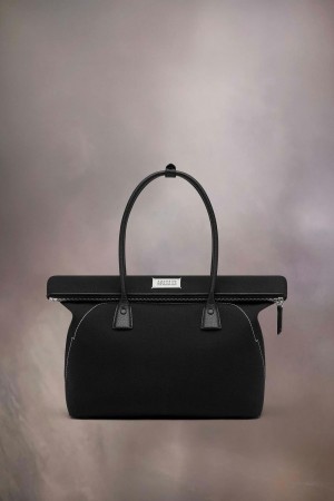 Maison Margiela 5ac Shopping Medium Svarta | SE_MM18295
