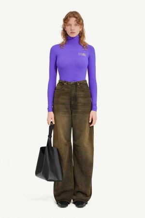 Maison Margiela 5-pocket Denim Trousers Bruna | SE_MM15277