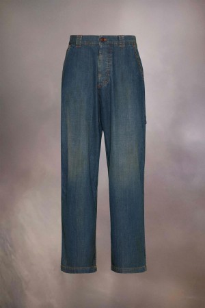 Maison Margiela Americana Wash Jeans Blå | SE_MM21424