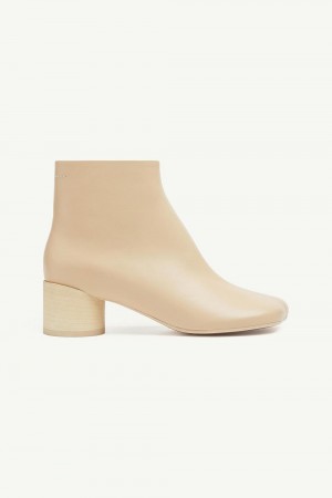 Maison Margiela Anatomic Ankle Boots Beige | SE_MM64752