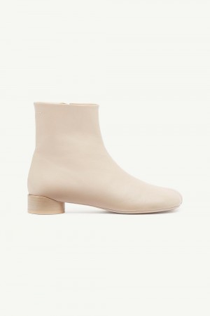 Maison Margiela Anatomic Ankle Boots Beige | SE_MM13834