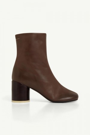 Maison Margiela Anatomic Ankle Boots Bruna | SE_MM60429