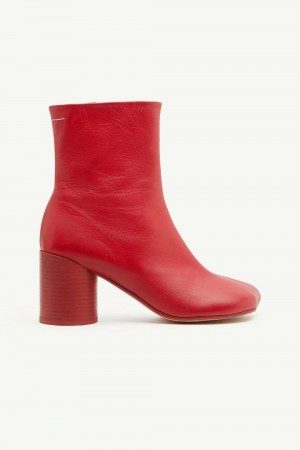 Maison Margiela Anatomic Ankle Boots Röda | SE_MM82683
