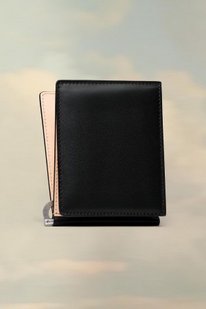 Maison Margiela Bi-fold Clip Wallet Svarta | SE_MM60319