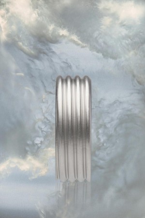 Maison Margiela Bolt And Nut Ring Silver | SE_MM54983