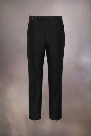 Maison Margiela British Mohair Trousers Svarta | SE_MM61778