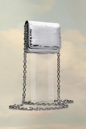 Maison Margiela Broken Mirror Chain Wallet Silver | SE_MM84248