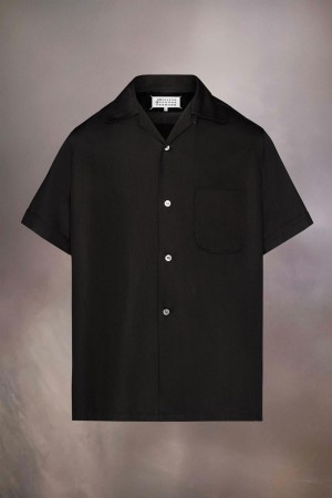 Maison Margiela C Shirt Svarta | SE_MM83158