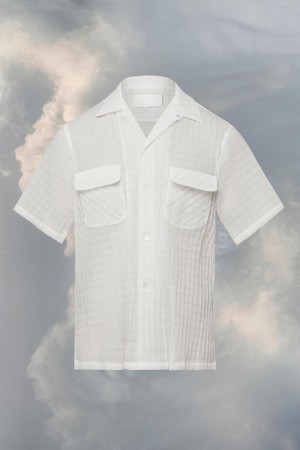 Maison Margiela Camp Shirt Vita | SE_MM98033