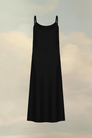 Maison Margiela Cashmere Dress Svarta | SE_MM60888