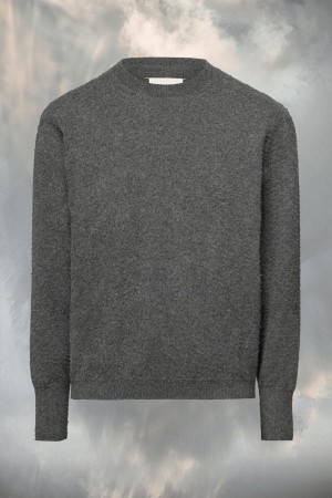 Maison Margiela Cashmere Knit Sweater Grå | SE_MM20480