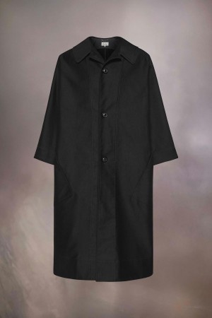 Maison Margiela Cocoon Coat Svarta | SE_MM78130