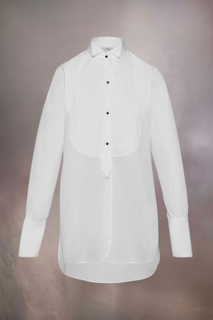 Maison Margiela Cotton Poplin Shirt Vita | SE_MM35399