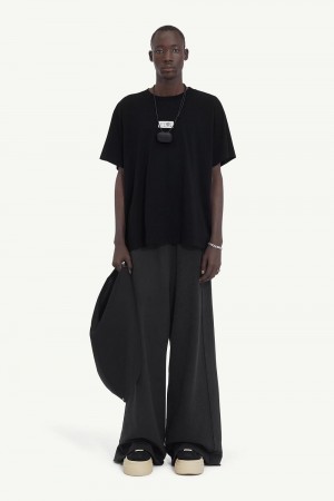 Maison Margiela Cotton T-shirt Svarta | SE_MM39141