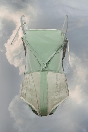 Maison Margiela DéCortiqué Bodysuit Gröna | SE_MM79909