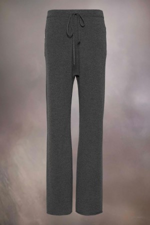 Maison Margiela DéCortiqué Cashmere Trousers Mörkgrå | SE_MM90431