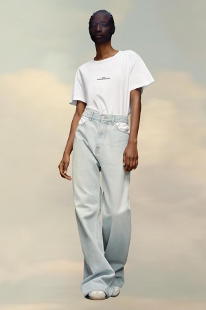 Maison Margiela DéCortiqué Jeans Ljusblå | SE_MM15360