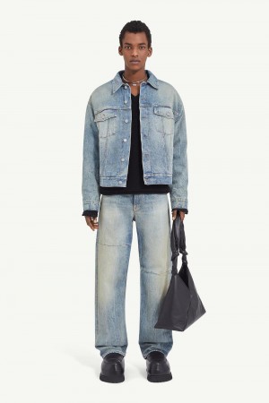 Maison Margiela Denim Jacket Blå | SE_MM29914