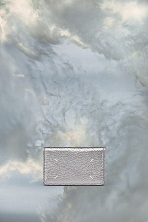 Maison Margiela Four Stitches Card Holder Silver | SE_MM99887