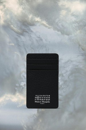 Maison Margiela Four Stitches Cardholder Svarta | SE_MM77544