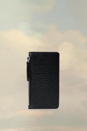Maison Margiela Four Stitches Cardholder Wallet Svarta | SE_MM55792