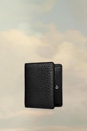 Maison Margiela Four Stitches Pocket Cardholder Svarta | SE_MM57057