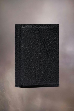 Maison Margiela Four Stitches Pocket Wallet Svarta | SE_MM95104
