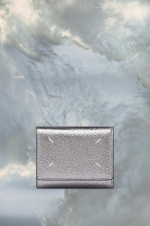 Maison Margiela Four Stitches Wallet Grå | SE_MM96841