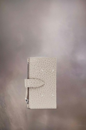 Maison Margiela Four Stitches Zip Wallet Vita | SE_MM62729