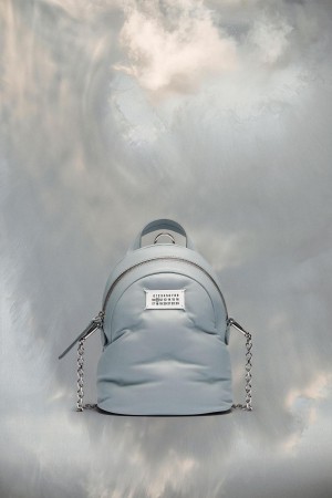 Maison Margiela Glam Slam Backpack Ljusblå | SE_MM78433