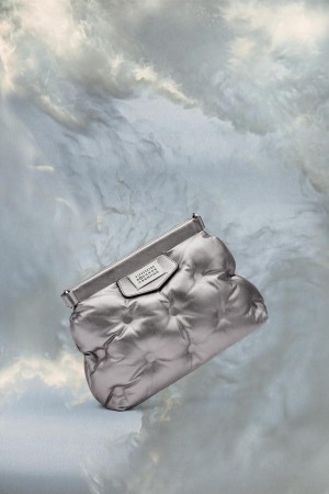 Maison Margiela Glam Slam Classique Small Silver | SE_MM52975