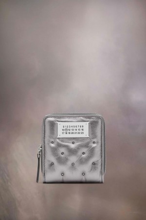 Maison Margiela Glam Slam Embroidered Wallet Grå | SE_MM86099