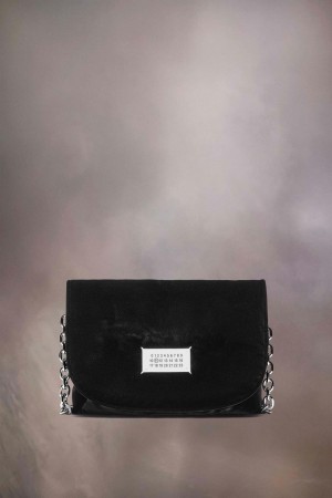Maison Margiela Glam Slam Flap Small Svarta | SE_MM76821