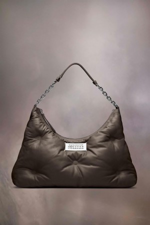 Maison Margiela Glam Slam Hobo Medium Grå | SE_MM46706