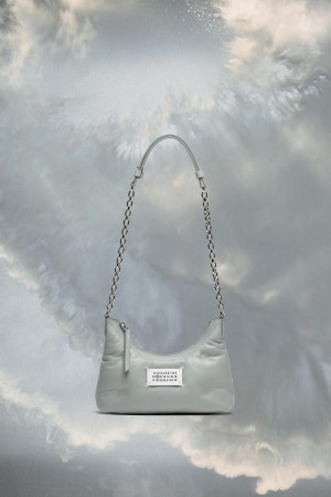 Maison Margiela Glam Slam Hobo Micro Ljusblå | SE_MM31030