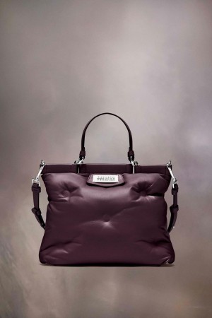 Maison Margiela Glam Slam Shopping Small Lila | SE_MM44415