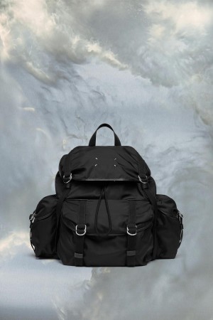 Maison Margiela High Tech XL Backpack Svarta | SE_MM98815