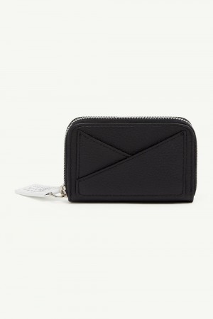 Maison Margiela Japanese 6 Zip Around Wallet Svarta | SE_MM92940