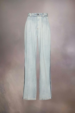 Maison Margiela Japanese Denim Jeans Ljusblå | SE_MM37577
