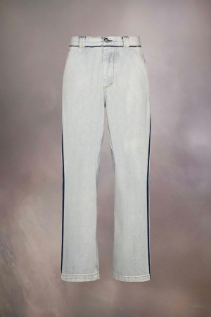 Maison Margiela Japanese Denim Pocket Jeans Ljusblå | SE_MM88296