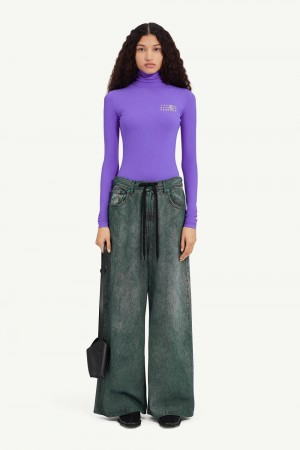 Maison Margiela Jersey Body Lila | SE_MM92429