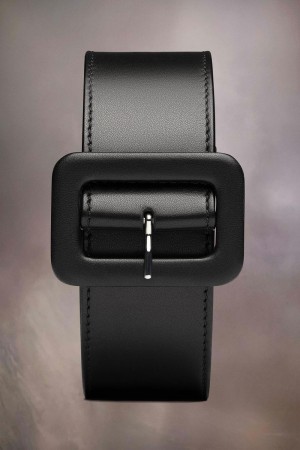Maison Margiela Leather Belt Svarta | SE_MM96679
