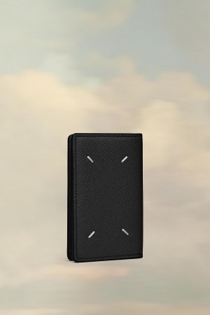 Maison Margiela Leather Card Case Svarta | SE_MM39575