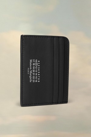 Maison Margiela Leather Cardholder Svarta | SE_MM14601