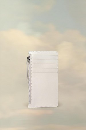 Maison Margiela Leather Cardholder Wallet Vita | SE_MM42074